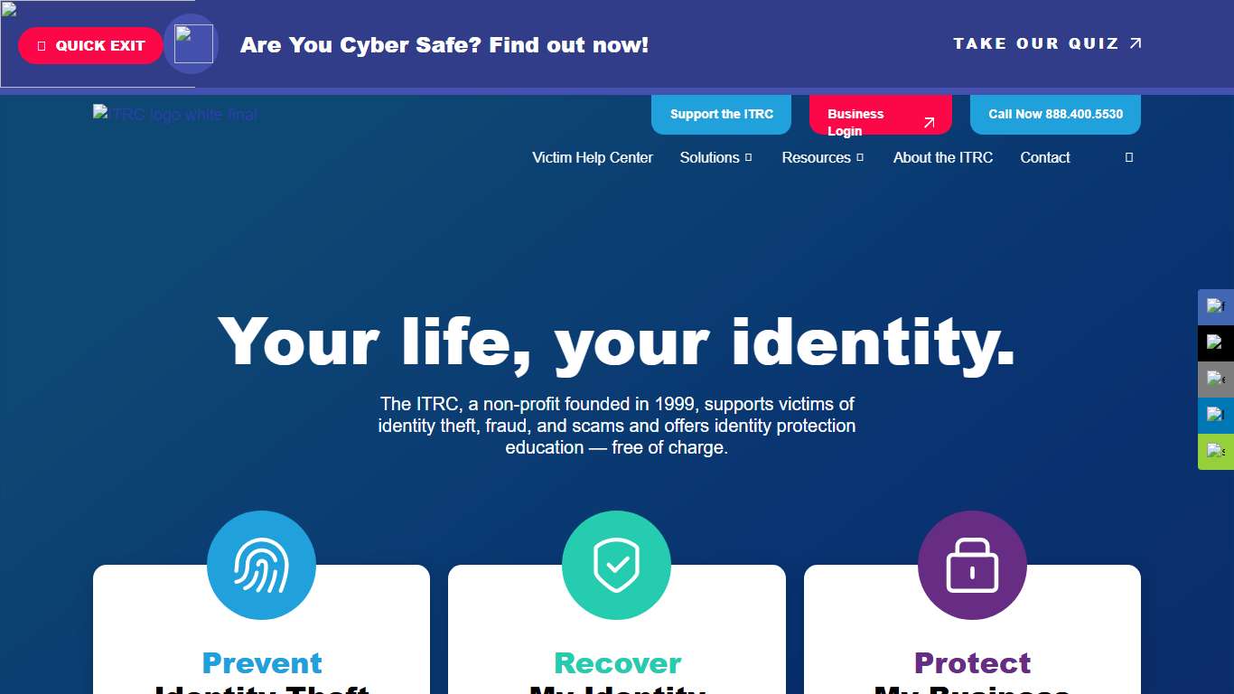 Identity Theft Resource Center ITRC